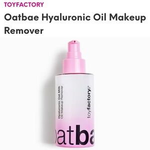 Toyfactory Oatbae Hyaluronic Oat Milk Oil Makeup Remover NIB